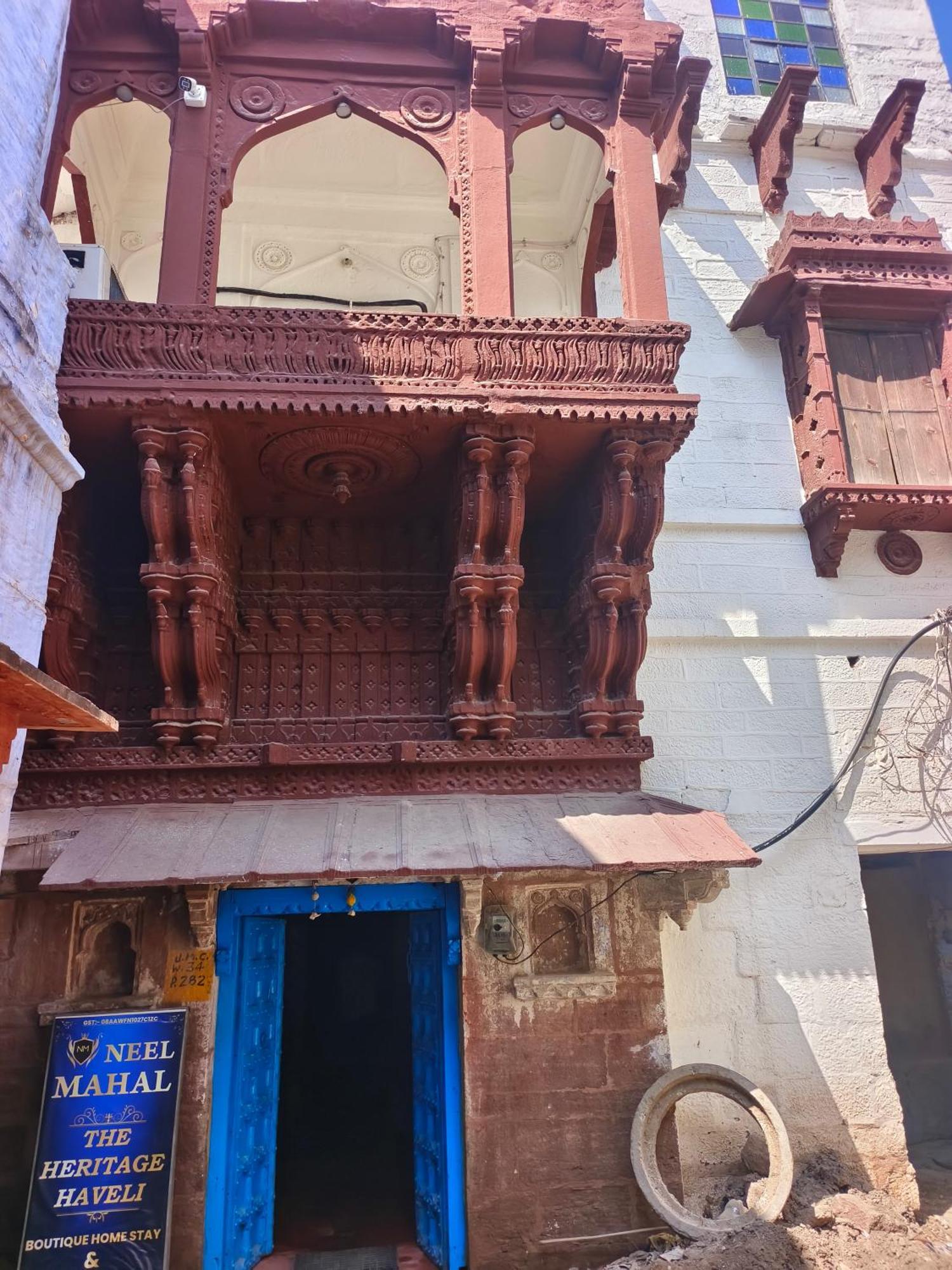 Neel Mahal The Heritage Haveli Dźodhpur Zewnętrze zdjęcie